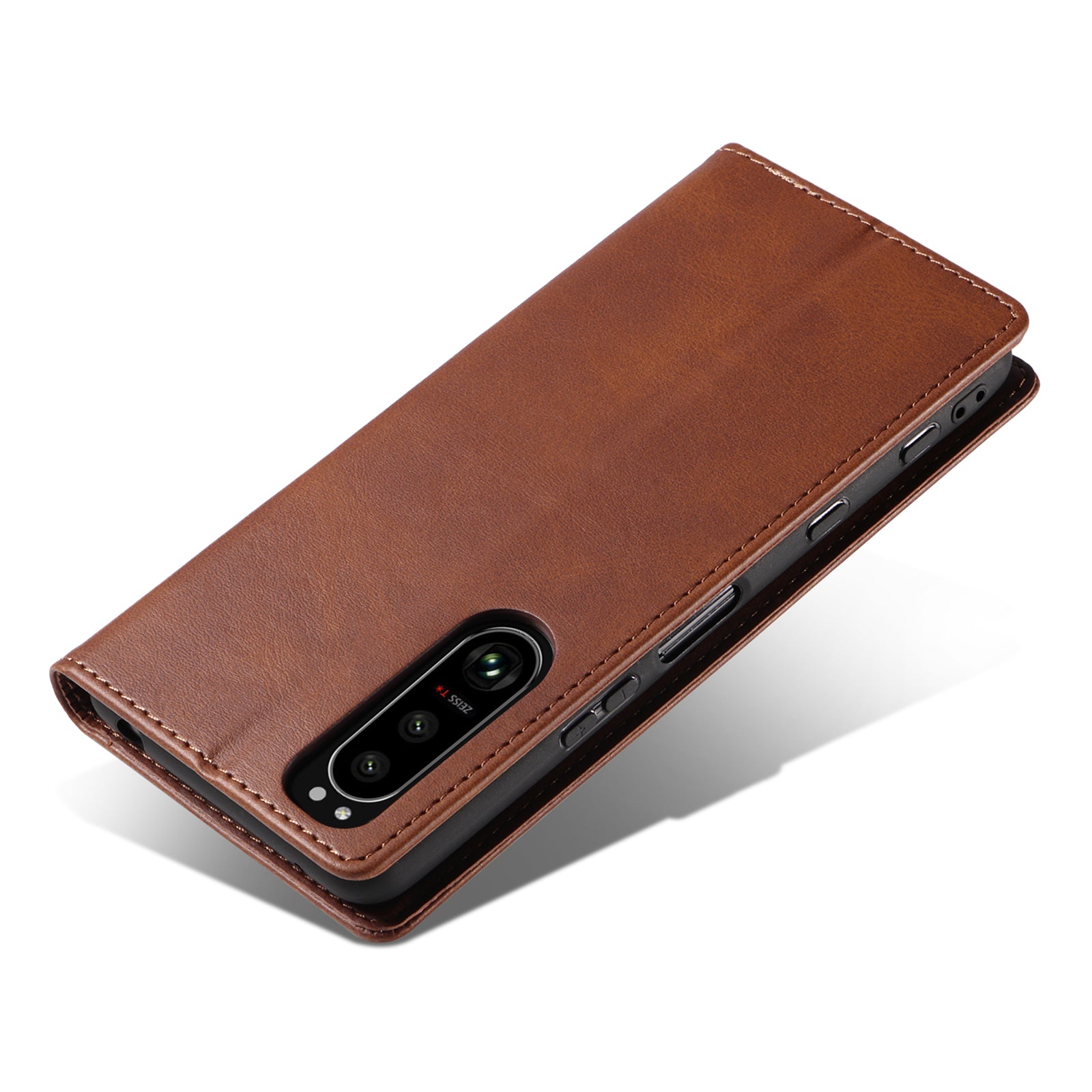 For Sony Xperia 5 IV 5G Business Style Strong Magnet Shockproof Phone Case Wallet Flip Leather Cover Stand For Sony Xperia 5 IV 5G Business Style Strong Magnet Shockproof Phone Case Wallet Flip Leather Cover Stand